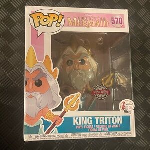 King Triton - The Little Mermaid Funko Pop